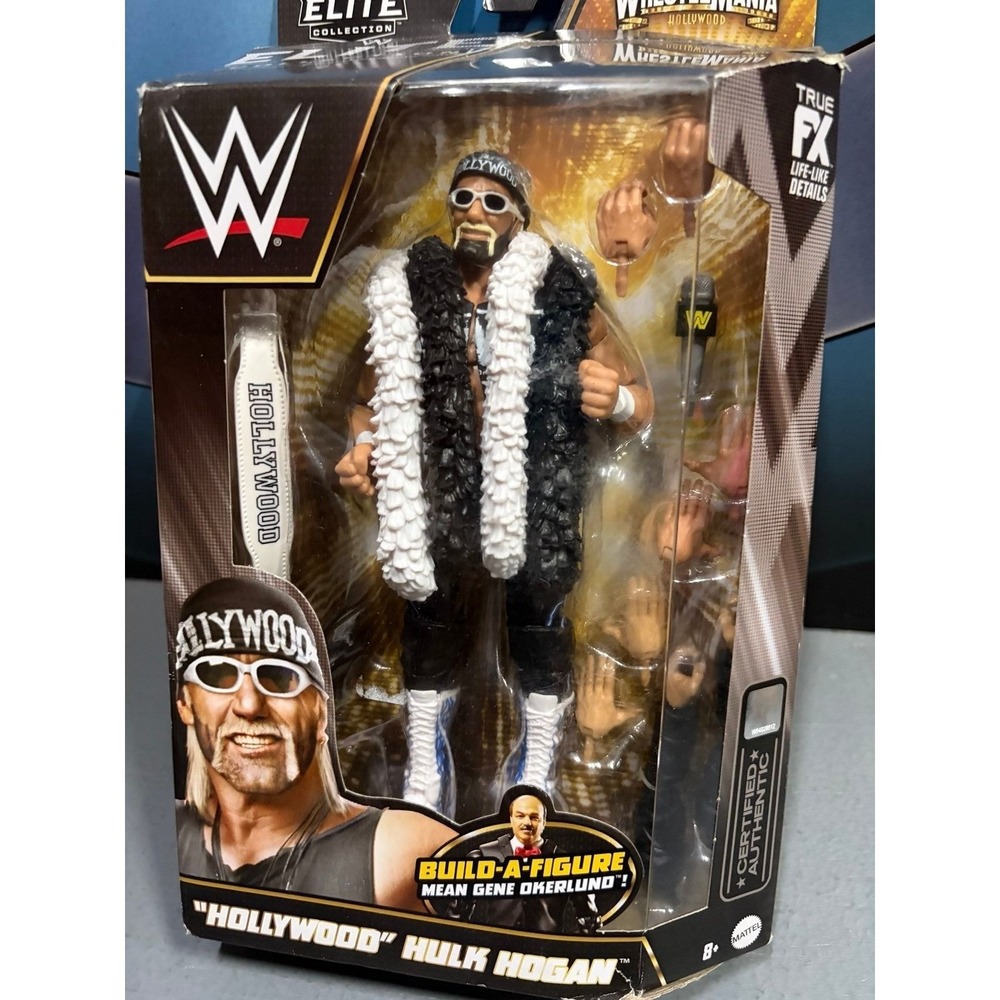 WWE Elite - "Hollywood" Hulk Hogan (Mean Gene Okerlund)